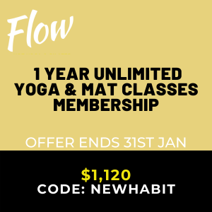 1 year unlimited yoga classes